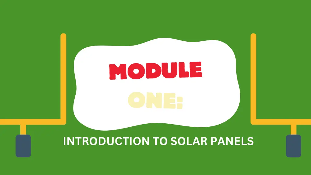 introduction to solar panels