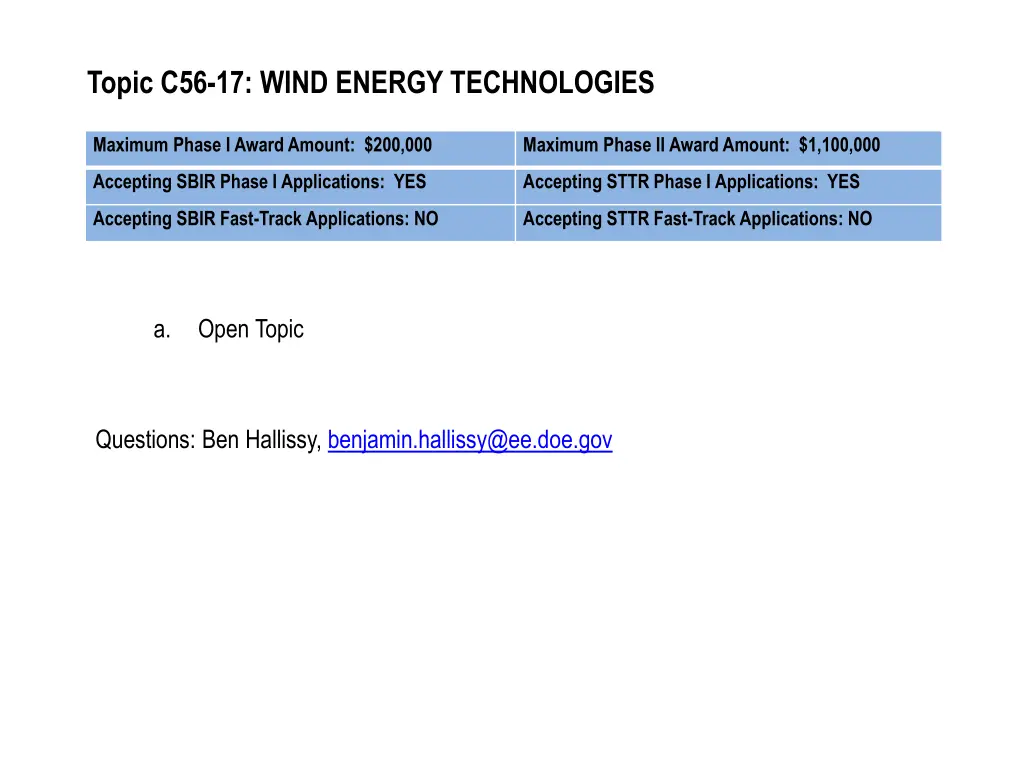 topic c56 17 wind energy technologies