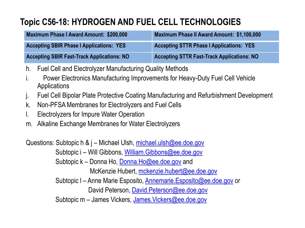topic c56 18 hydrogen and fuel cell technologies 1