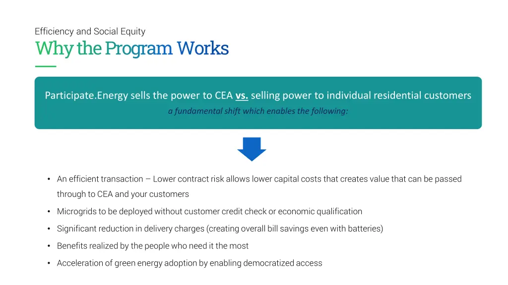 efficiency and social equity