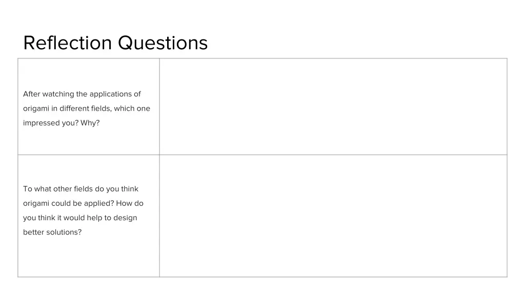 reflection questions 4