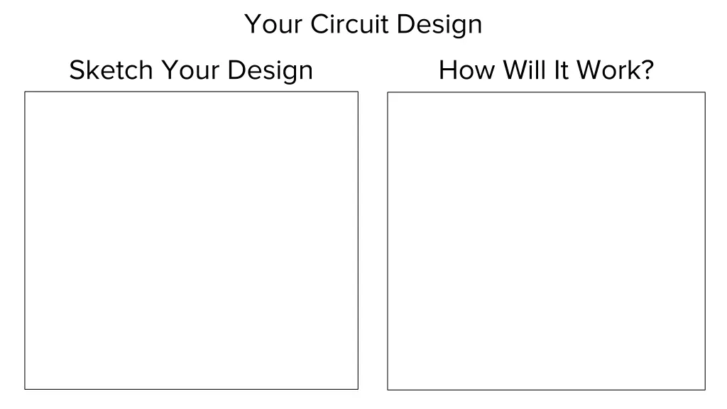 your circuit design 1