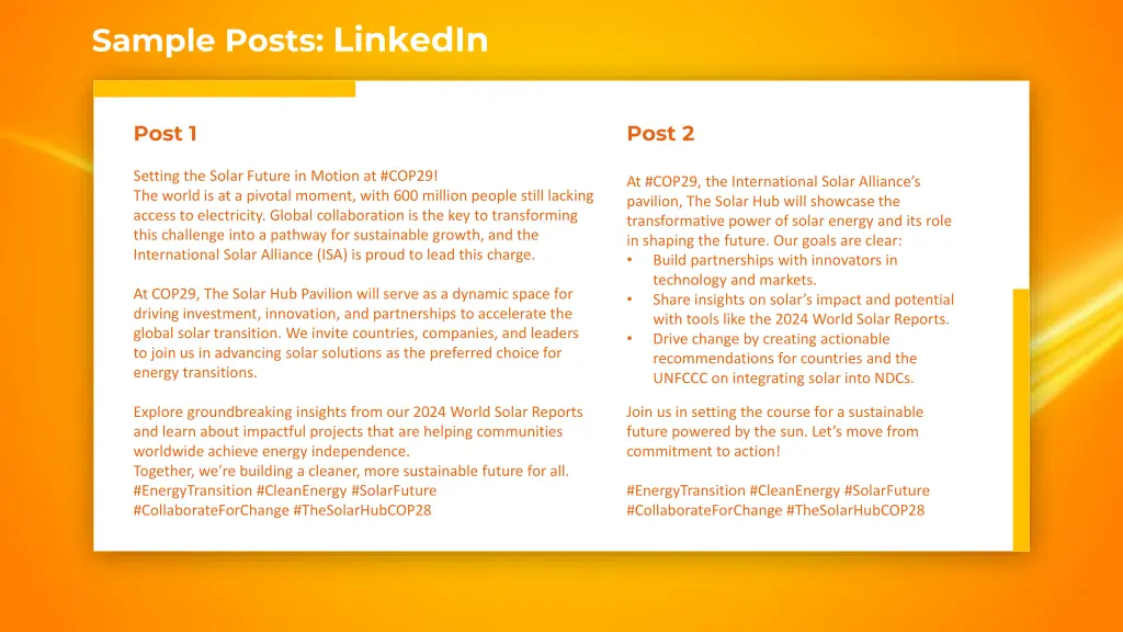 sample posts linkedin