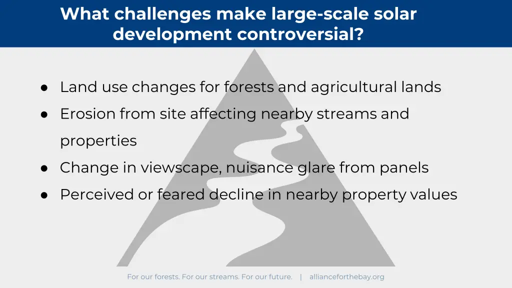 what challenges make large scale solar