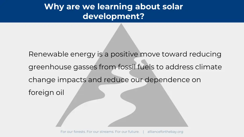 why are we learning about solar development