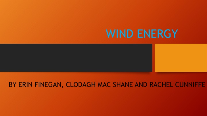 wind energy