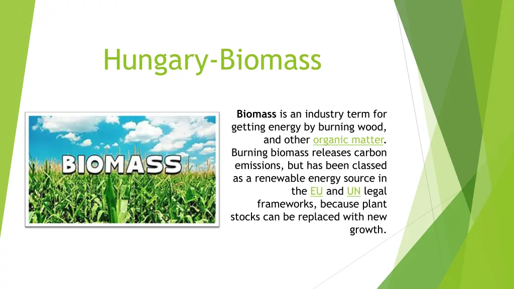 hungary biomass