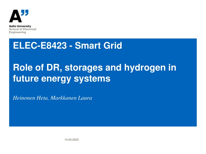 elec e8423 smart grid