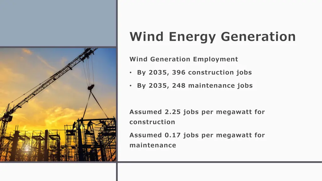 wind energy generation