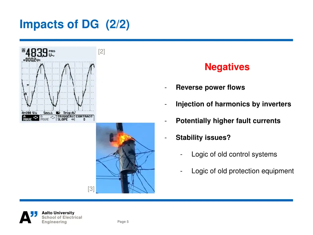 impacts of dg 2 2