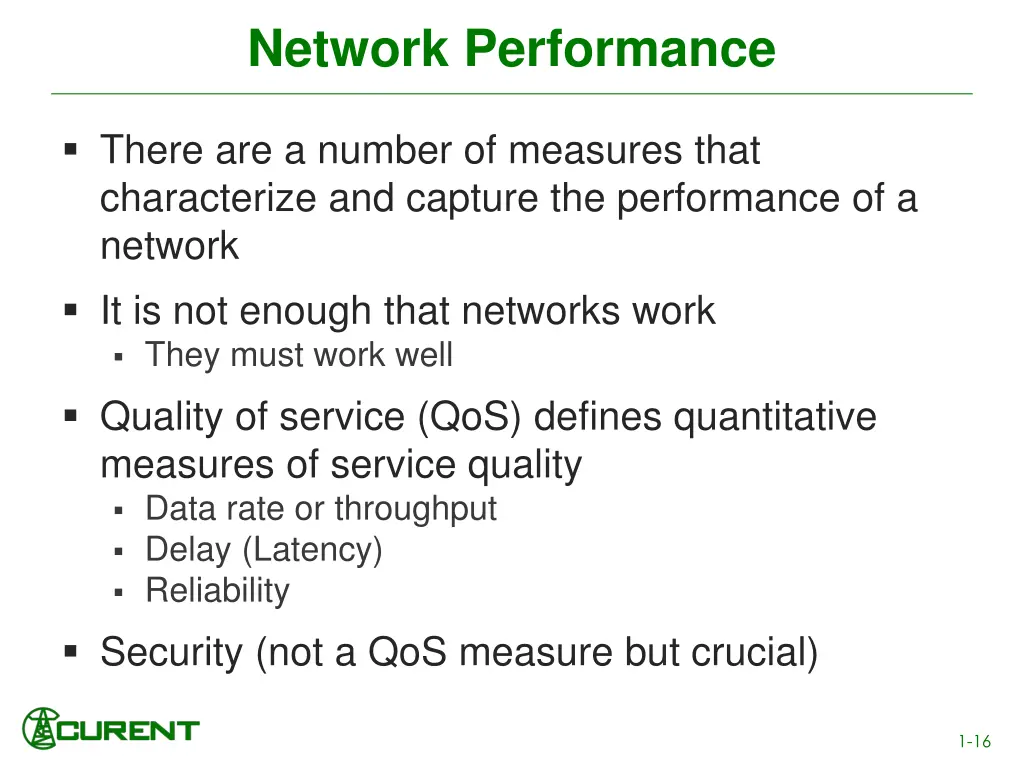 network performance
