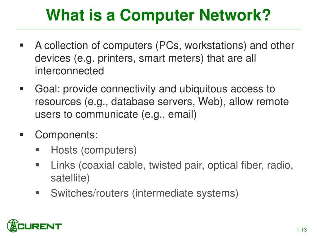 what is a computer network 4