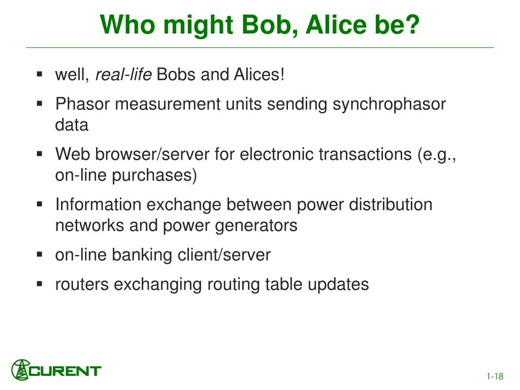 who might bob alice be