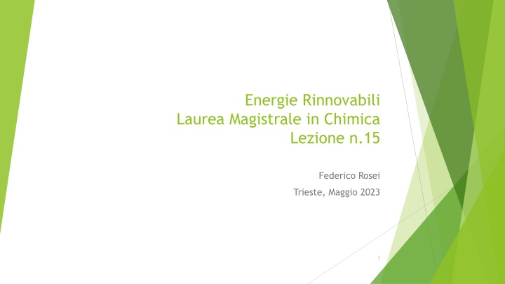 energie rinnovabili