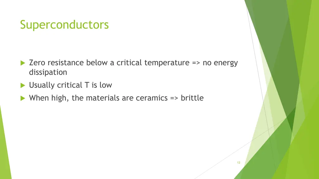 superconductors