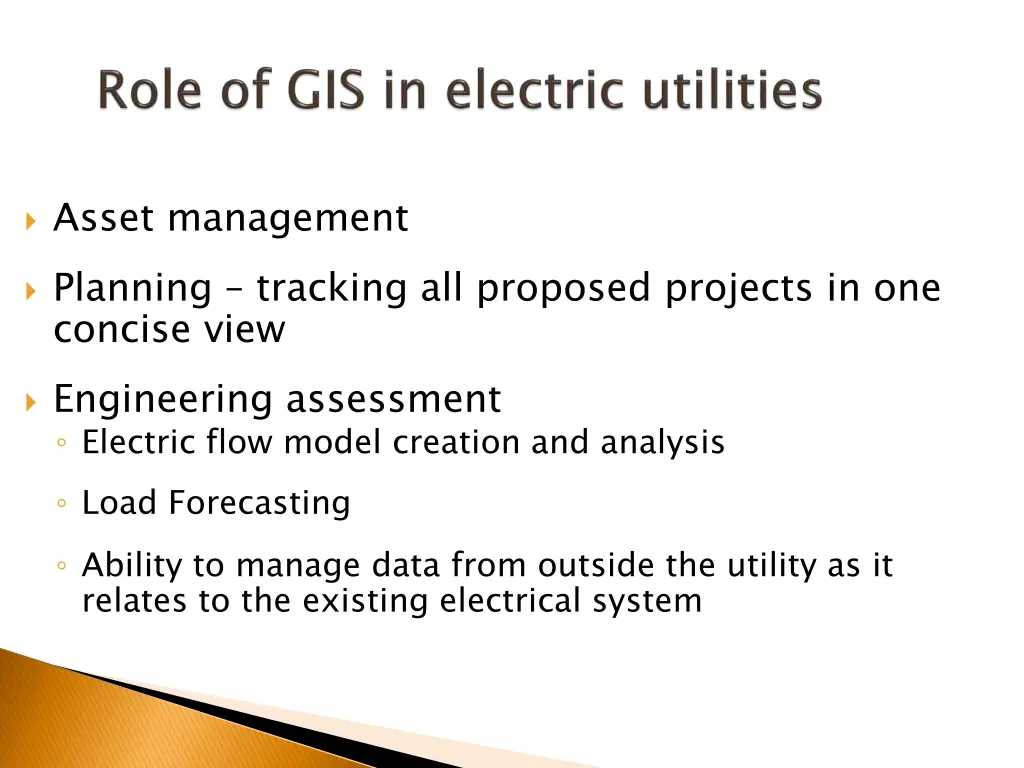 asset management planning tracking all proposed