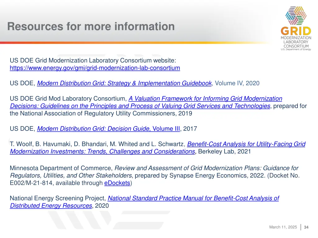 resources for more information