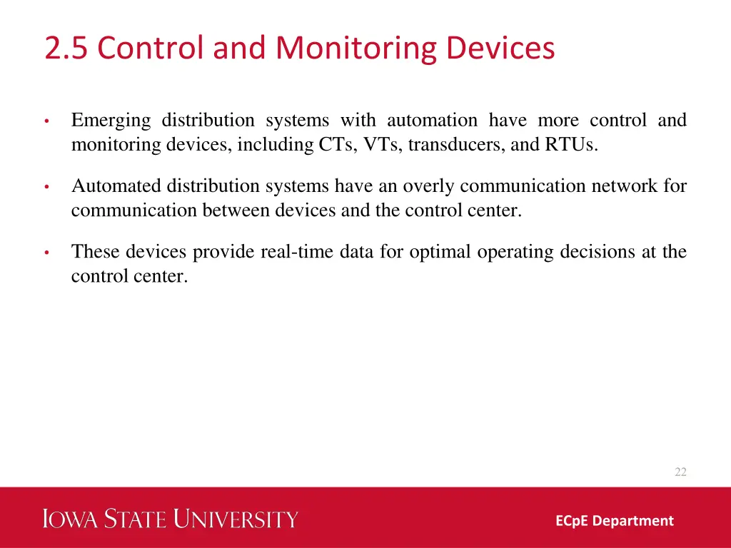 2 5 control and monitoring devices