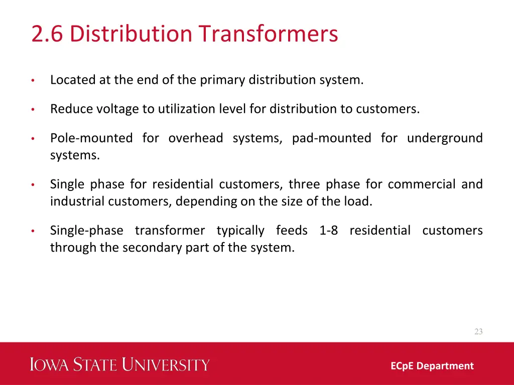 2 6 distribution transformers