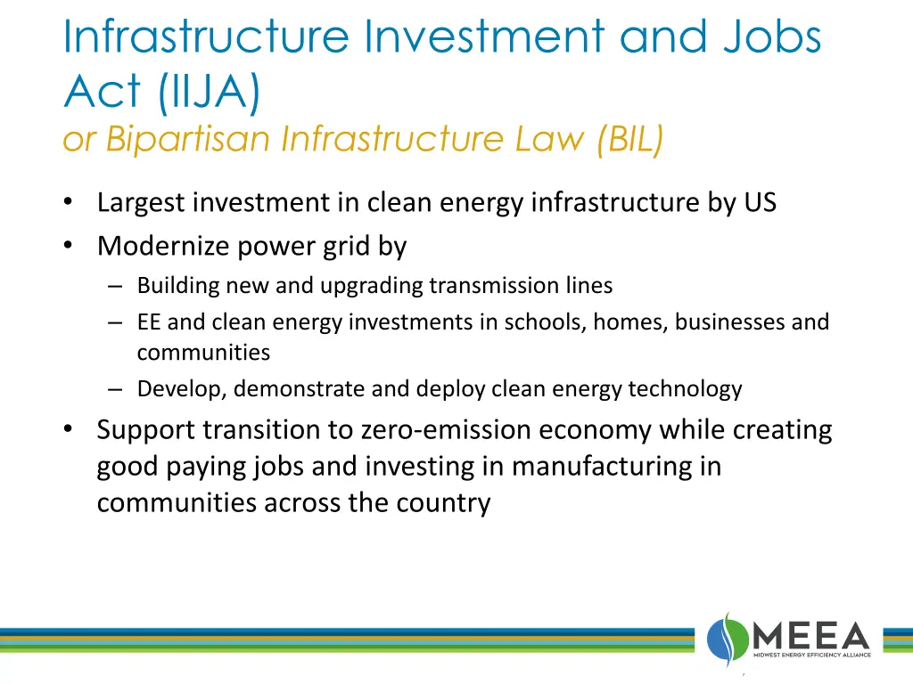 infrastructure investment and jobs act iija