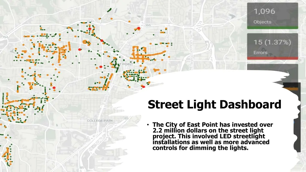 street light dashboard