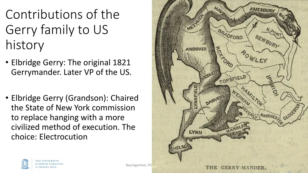 contributions of the gerry family to us history