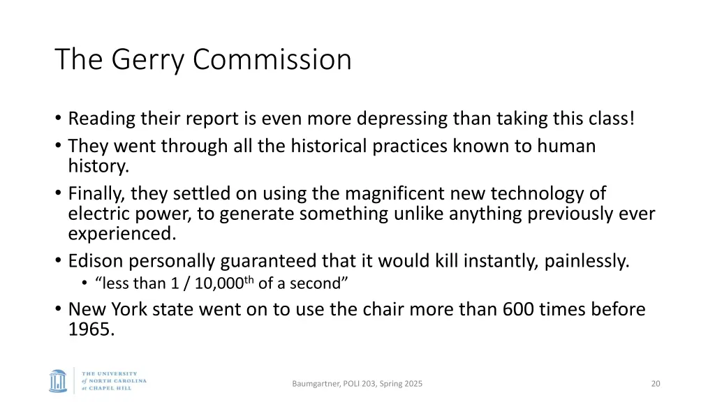 the gerry commission