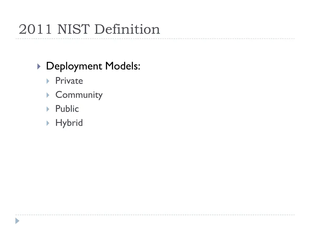 2011 nist definition 2