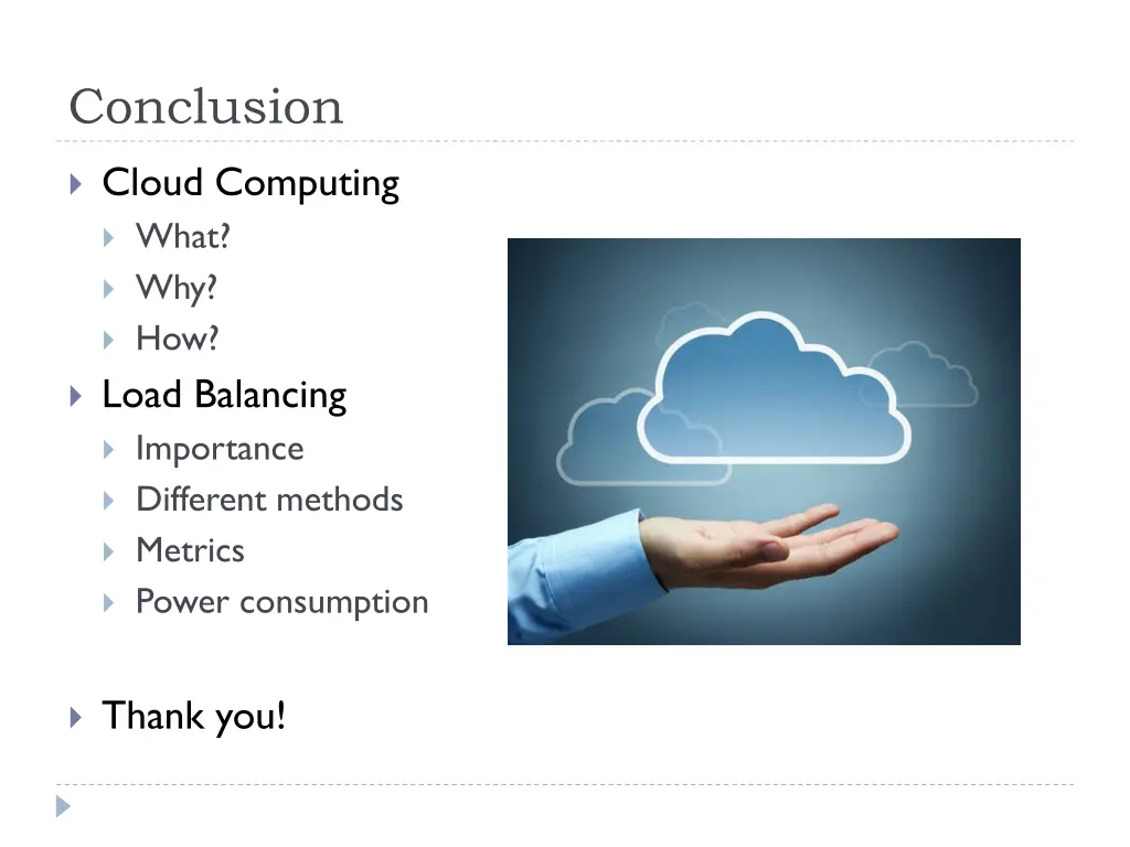 conclusion