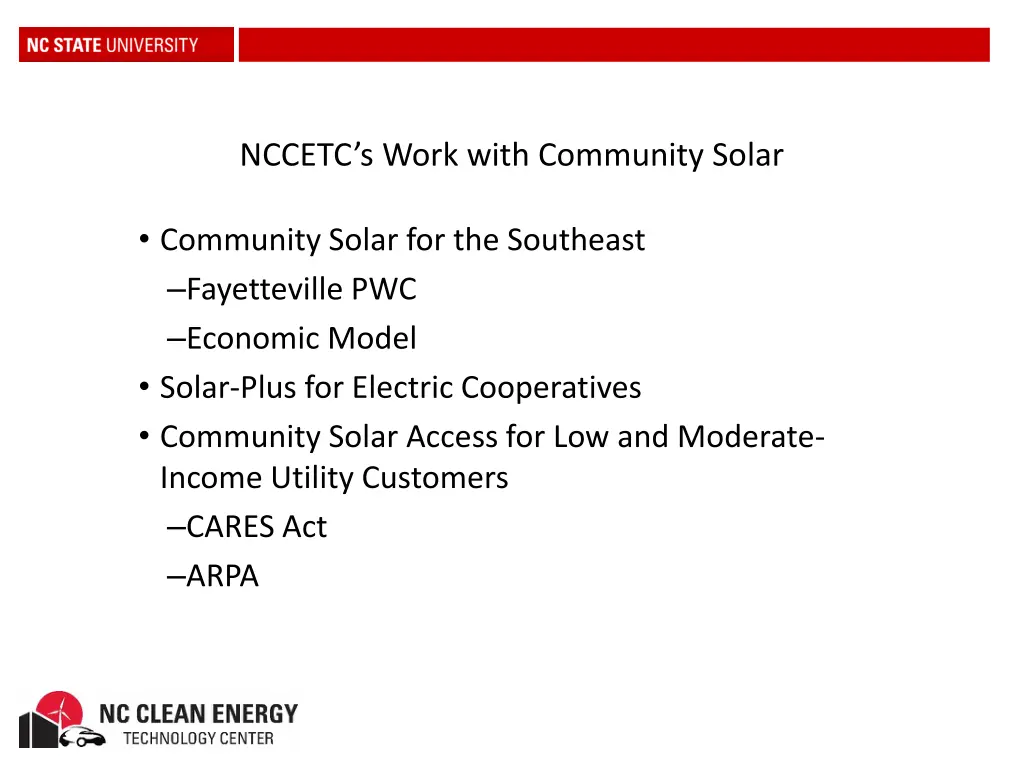 nccetc s work with community solar