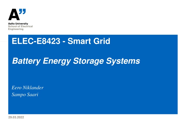 elec e8423 smart grid