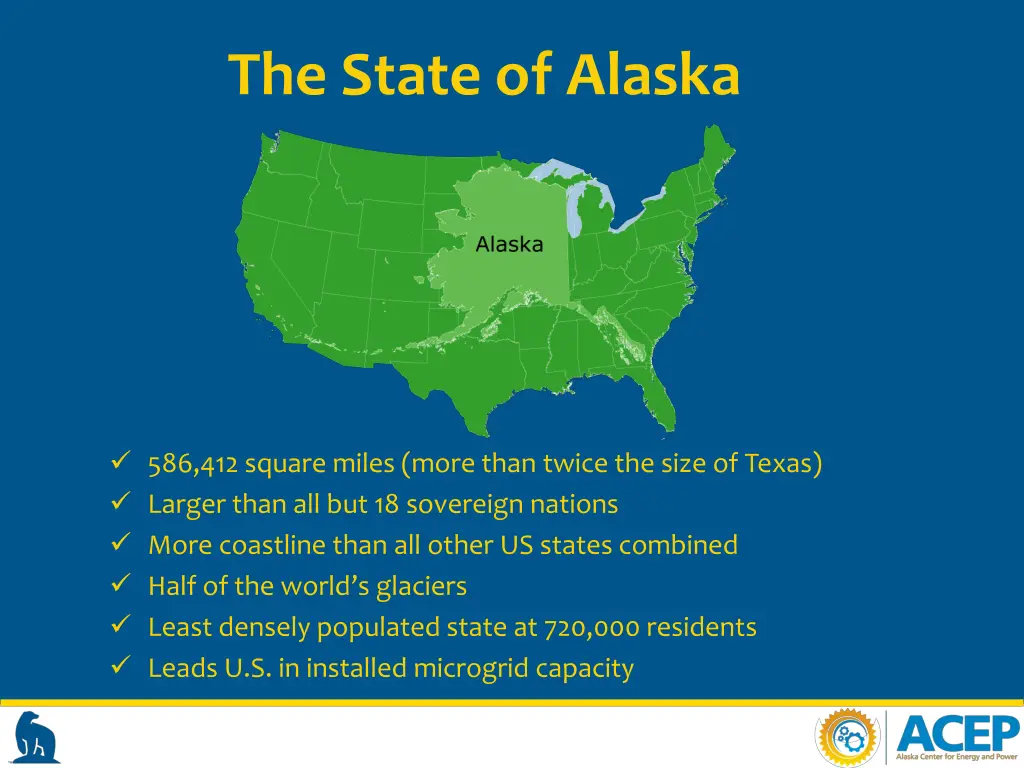 the state of alaska