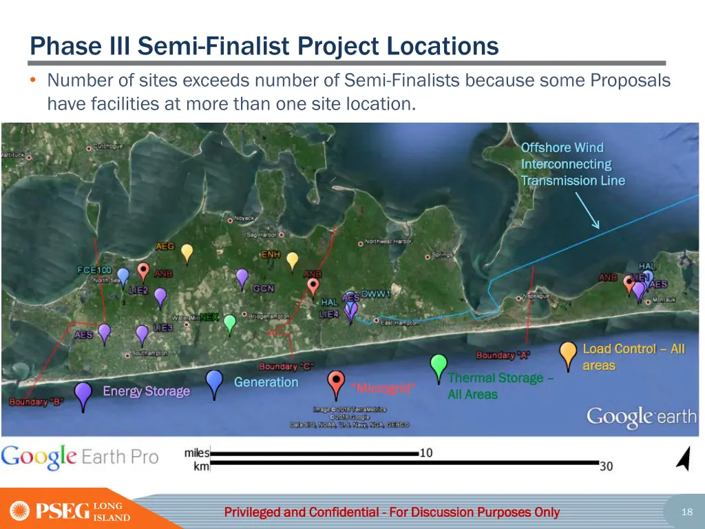 phase iii semi finalist project locations number