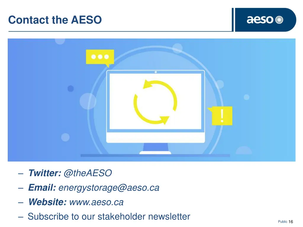 contact the aeso