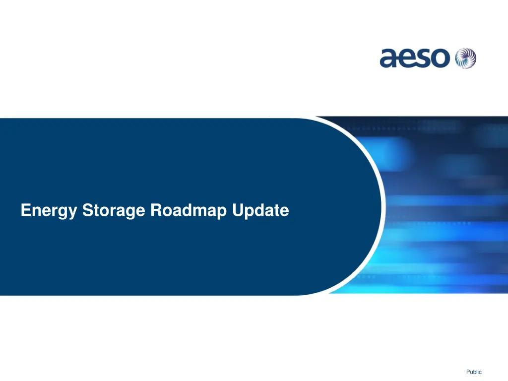 energy storage roadmap update