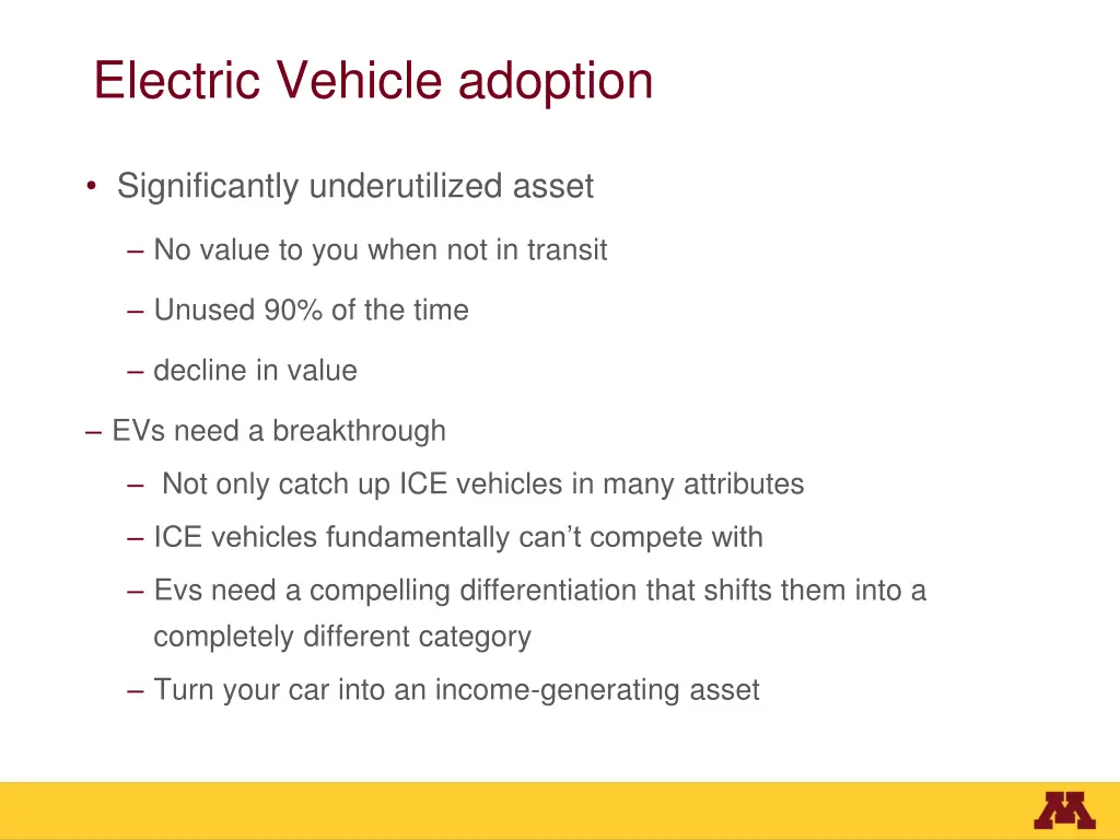electric vehicle adoption