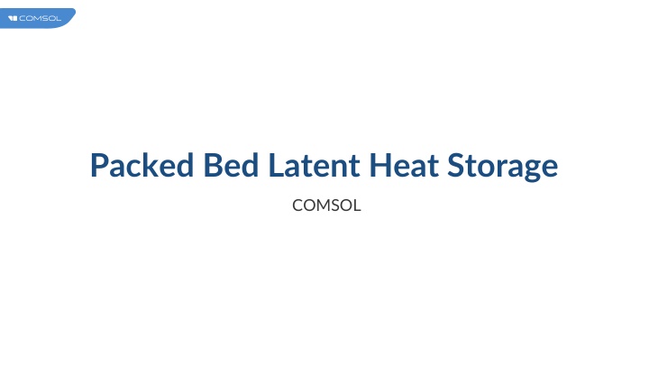 packed bed latent heat storage