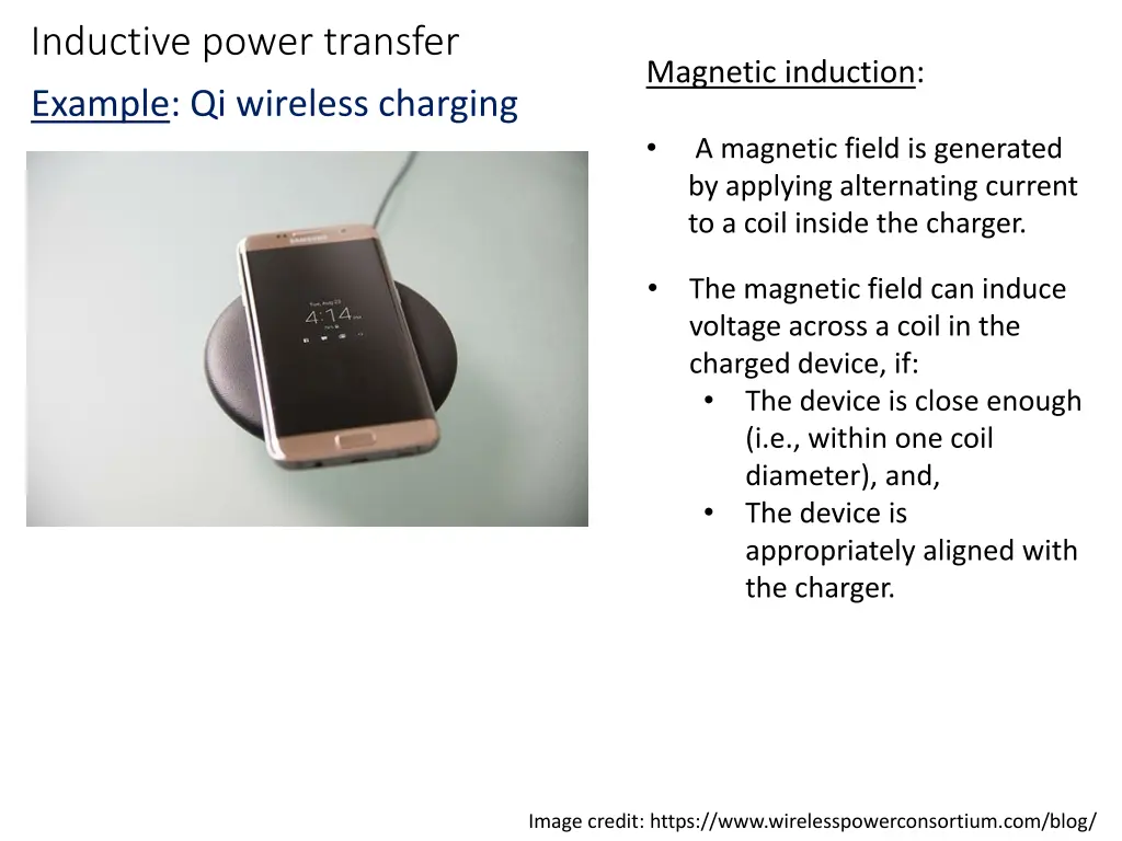 inductive power transfer example qi wireless