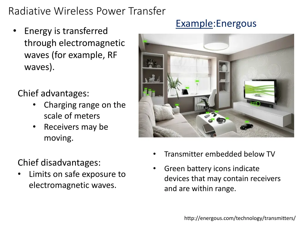 radiative wireless power transfer