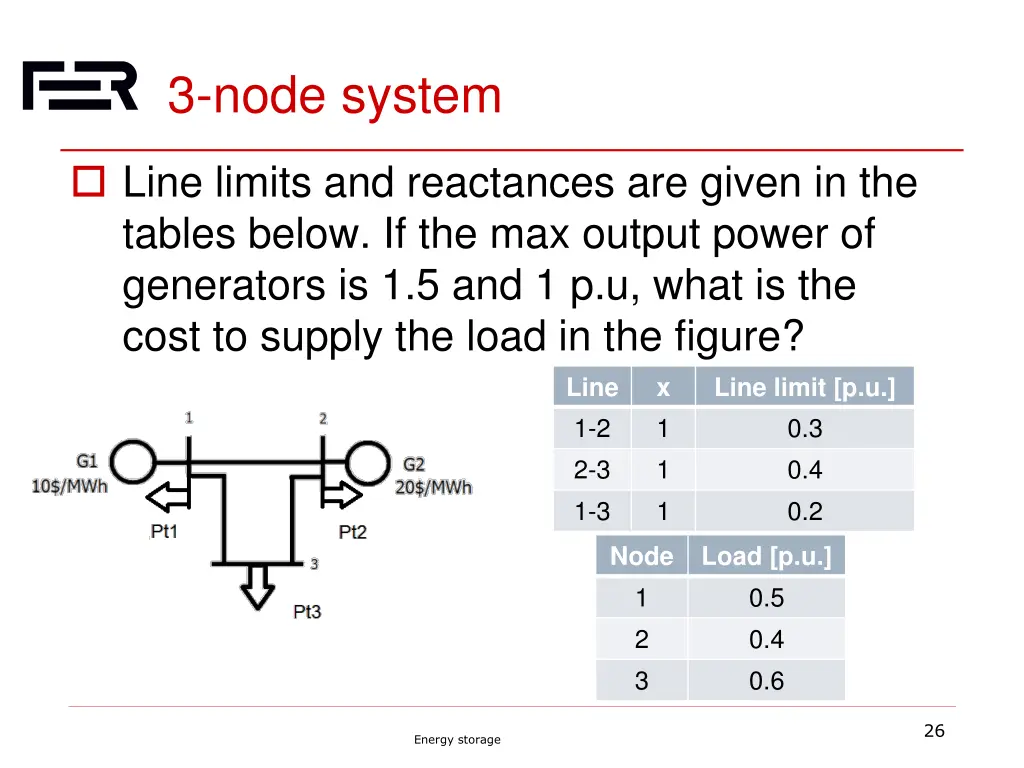 3 node system