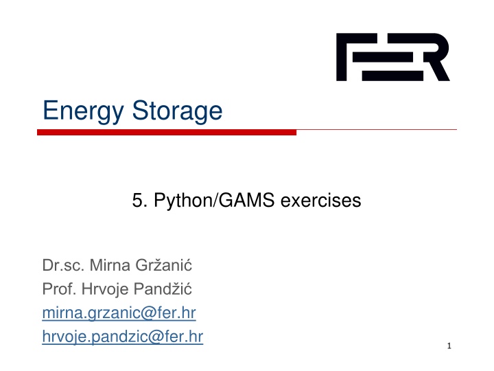 energy storage