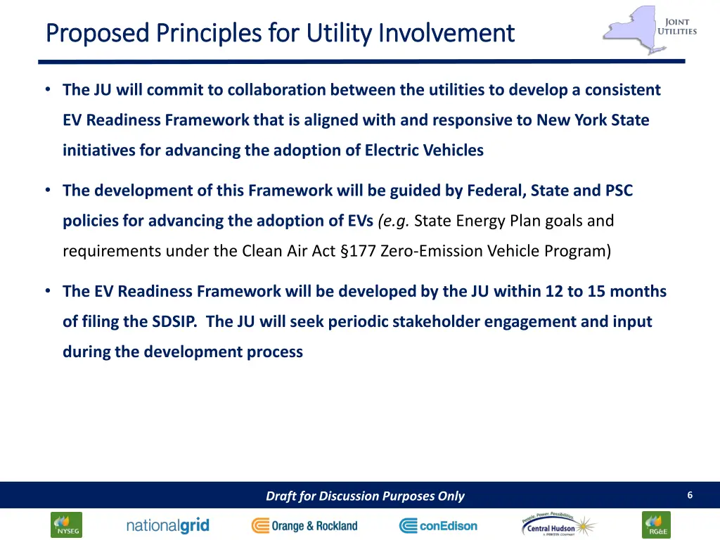proposed principles for utility involvement 1