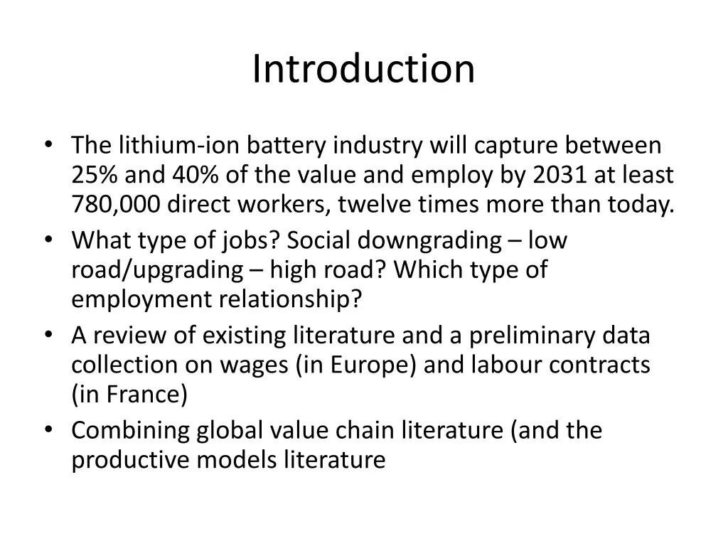 introduction