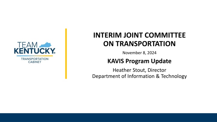 interim joint committee on transportation