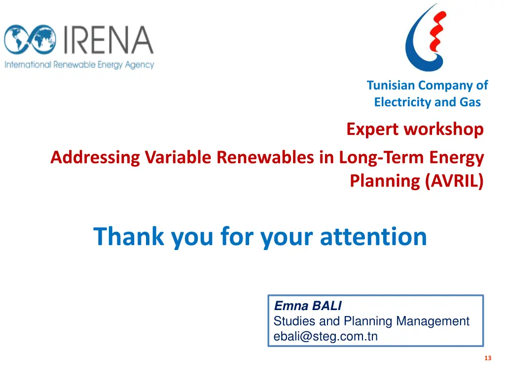 tunisian company of electricity and gas 1
