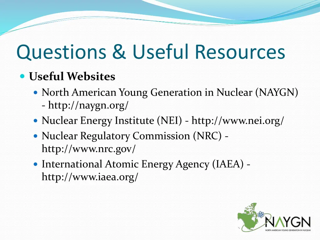 questions useful resources