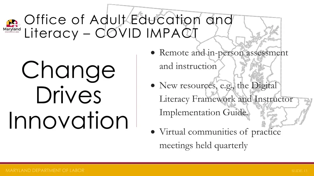 office of adult education and literacy covid