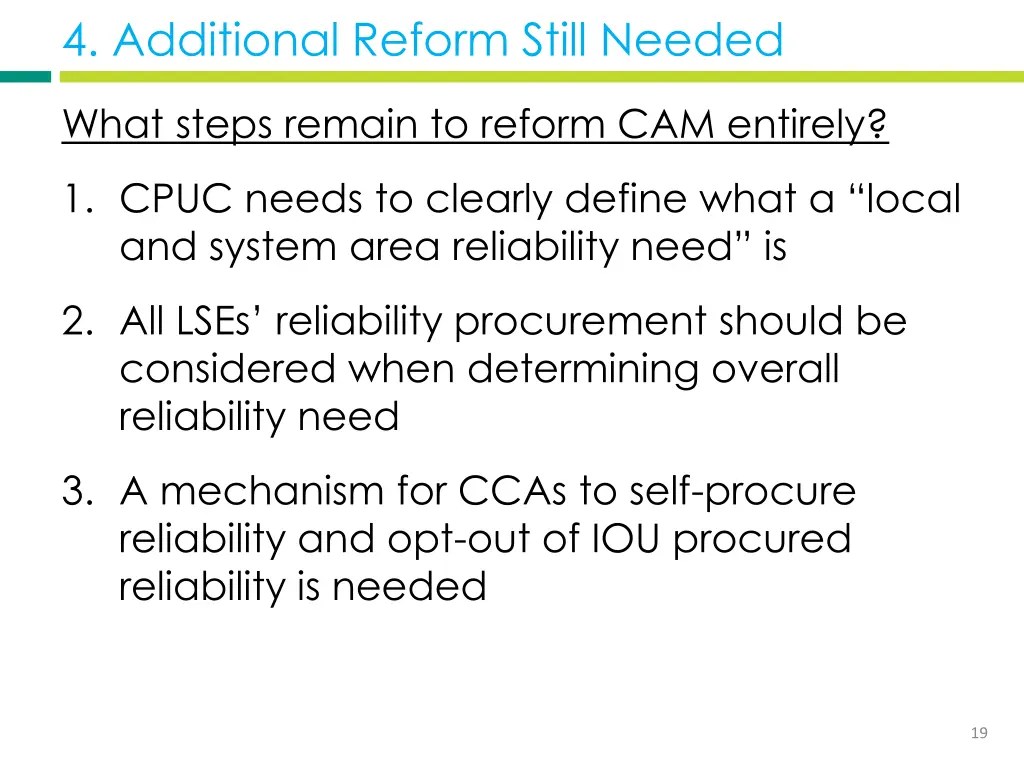 4 additional reform still needed 1