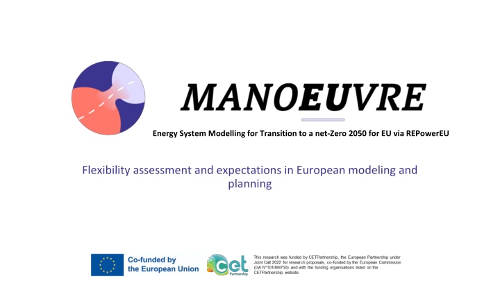 energy system modelling for transition