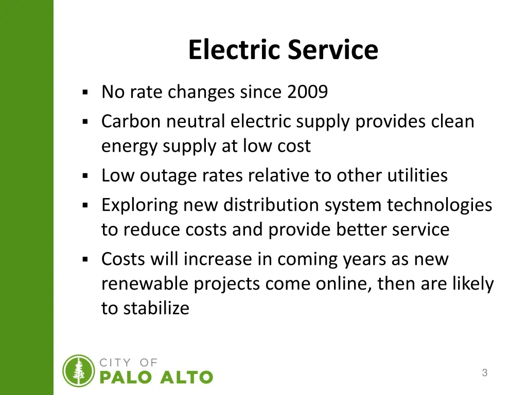 electric service